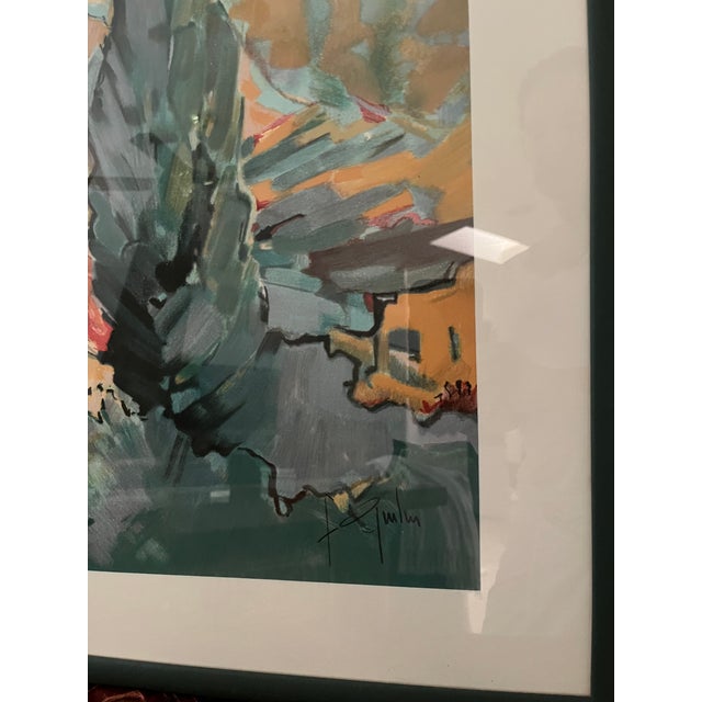 Prominent French painter Francois Quilici, from the Galerie Modus, situated on the historic Place des Vosges in Paris....
