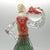 Glass Murano Seguso Vetri D’Arte Male Female Peasant Couple Italian Art Glass 1960s (Pls Read-Repair) For Sale - Image 7 of 18