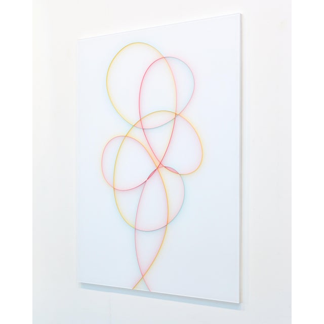 Plastic Contemporary Abstract Cast Acrylic and Spray Paint "Mother" by Tom Henderson For Sale - Image 7 of 8