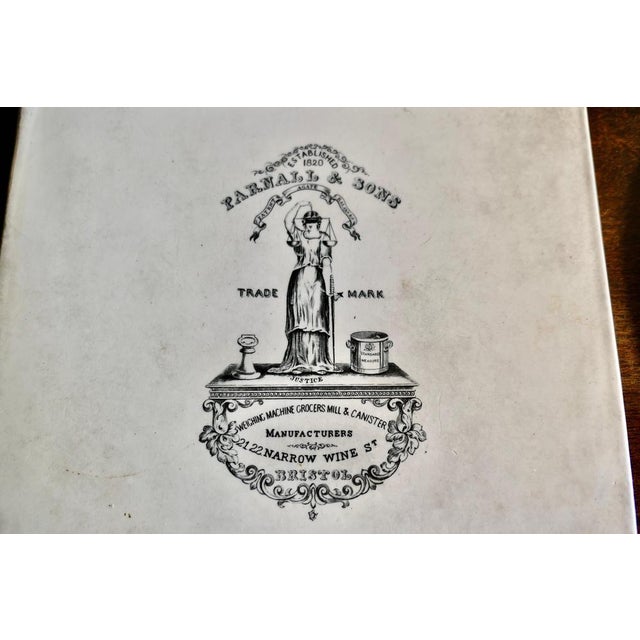 19th Century Ceramic Butter Slab and Cheese Scale Pan, Set of 2 For Sale - Image 6 of 10