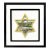 Charles Fazzino, a Star of Unity, Hand Signed 3d Deluxe Edition, Edition of 200, 20x18 In. Framed, 2020 For Sale