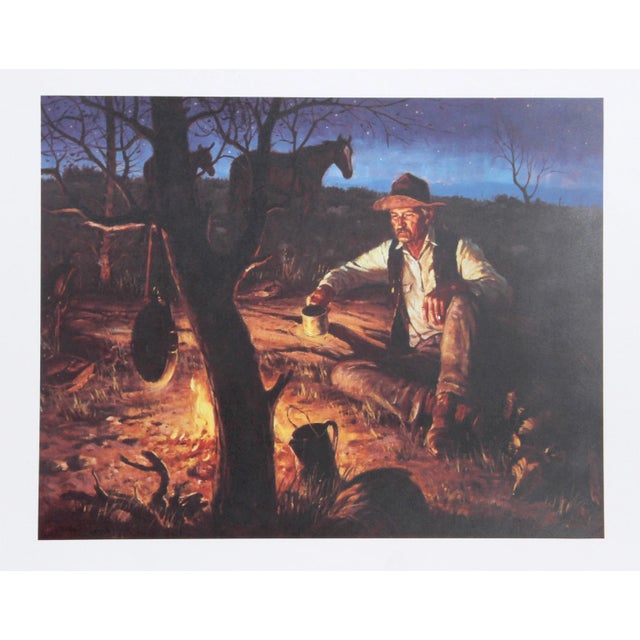 Rustic Duane Bryers, Traveling Companions, Lithograph For Sale - Image 3 of 3