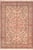 Art Nouveau 1990's Pak-Persian Ivory/Pink Wool Rug - 6'3'' X 9'5'' For Sale - Image 9 of 9