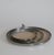 Serving Trays in stainless steel with a hand-brushed finish and majestic leather inlay. Dimensions: Small: Diameter 9” w x...