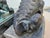 Antique Bronze Guardian Lions or Foo Dogs - A Pair For Sale - Image 17 of 17