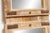 Wood Antique Bleached Teak Window Mirror For Sale - Image 7 of 10