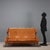 Vintage Leatherette 3-Seater Sofa, Italy, 1960s For Sale - Image 3 of 15