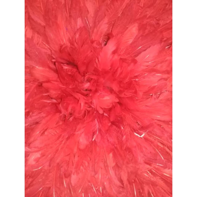 Mid-Century Modern Juju Hat Red of 20" - 50 Cm For Sale - Image 3 of 6