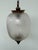 Gold Vintage Glass and Brass Lantern, 1960s For Sale - Image 8 of 15