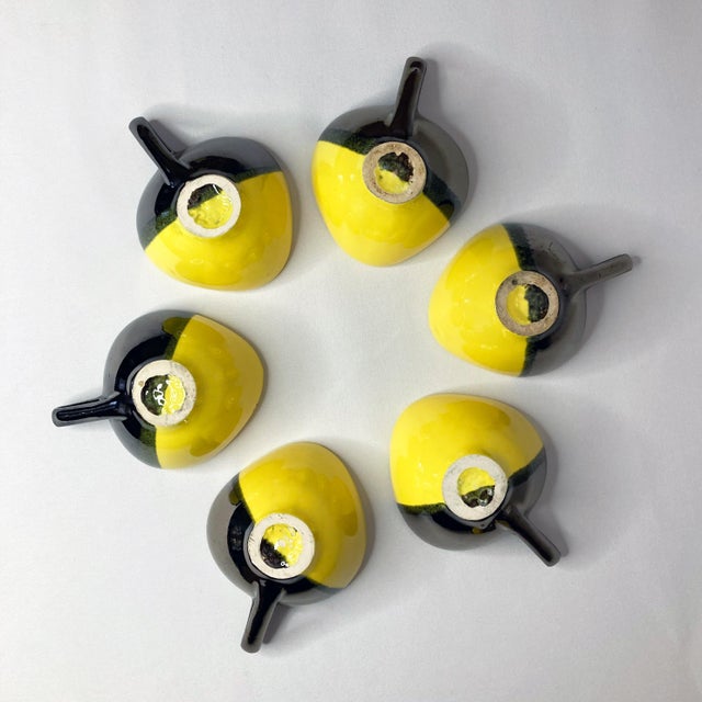 Vintage Ceramic Coffee Set from Vallauris, 1950s, Set of 14 For Sale - Image 6 of 8