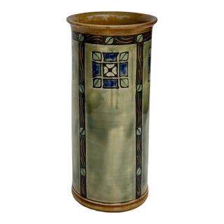 Royal Doulton Arts & Crafts Vase Circa 1910 For Sale