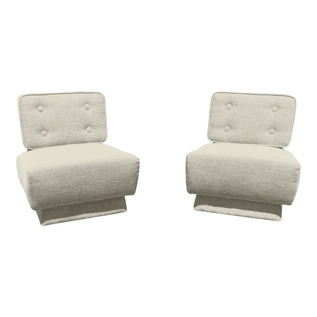 Mid Century Modern Club Chairs For Sale - Image 4 of 4