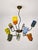 Sculptural nine-light ceiling lamp, model “gotodario/9,” from the renowned i goti luminosi series by barovier & toso,...