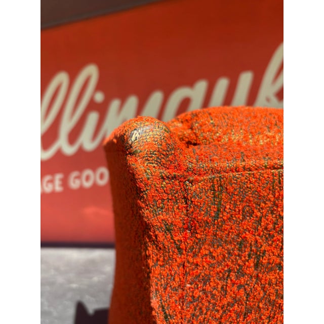 Mid-Century Modern Mid Century Wingback Armchair For Sale - Image 3 of 9