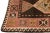 1960s Vintage Turkish Kilim Brown Handmade Tribal Wool Runner For Sale - Image 4 of 10