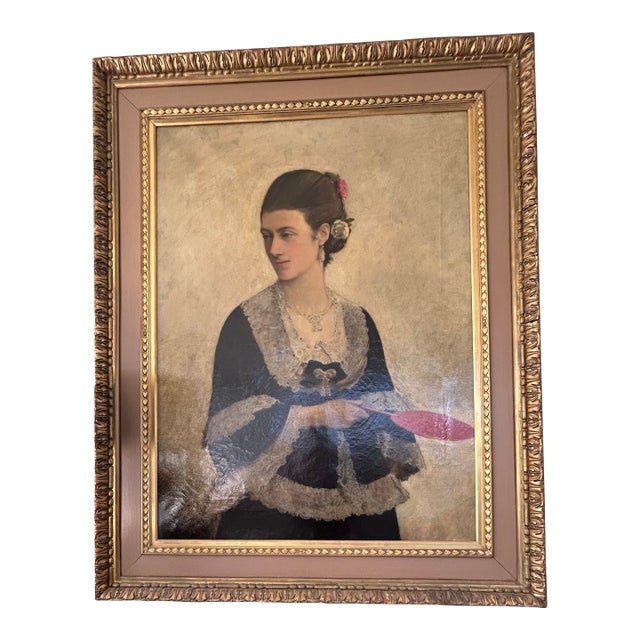 Enoch Seeman's "Portrait of a Lady From Boston" c.1730 For Sale