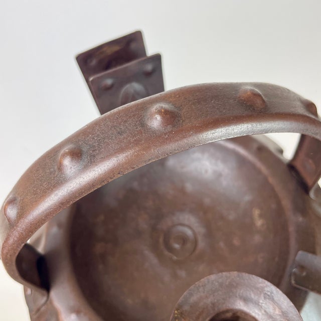 Arts and Crafts Standing Ashtray by Hugo Berger as Goberg, Germany, 1900s For Sale - Image 17 of 18