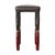 Art Deco "Poggio" Bar Stool With Bronze Details, Hand Crafted For Sale - Image 3 of 7