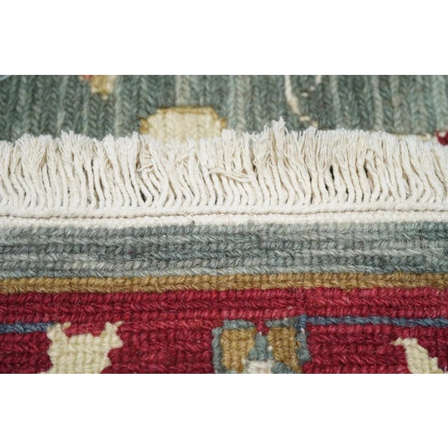 Turkish Sumak Rug 8'11'' X 11'11'' For Sale - Image 4 of 12