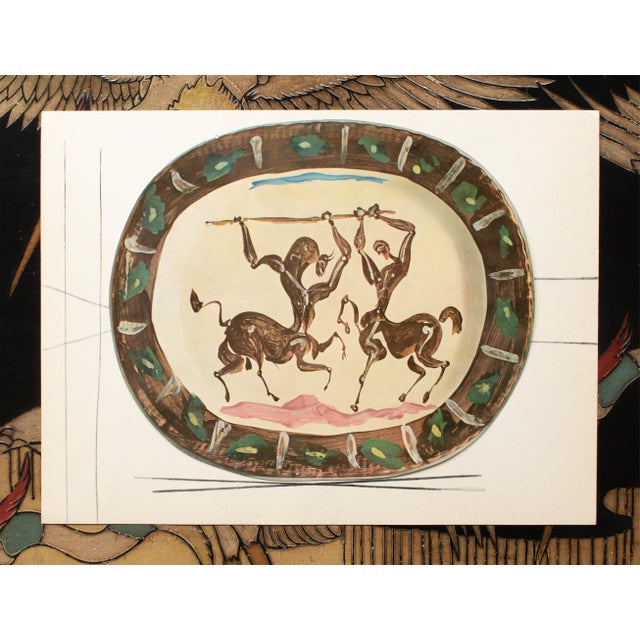 1955 Set of 12 Prints of Picasso's Ceramic Platters For Sale - Image 11 of 16