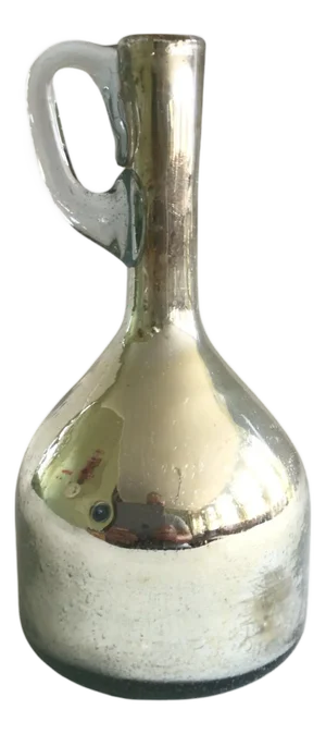 1940s Mercury Glass Jug Vase