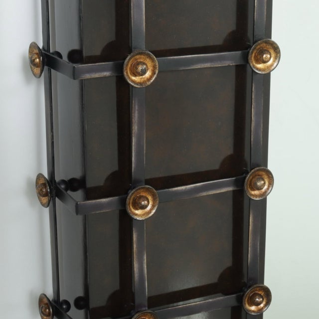 Contemporary Marge Carson Cross Channel Floor Mirror - 2 Available For Sale - Image 3 of 4