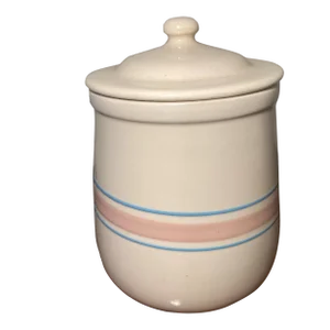 Vintage McCoy Pottery Kitchen Canister With Lid