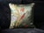Chinoiserie Bird Cushion Cover With Cream Piping For Sale - Image 9 of 14