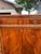 An elegant French Louis XVI secrétaire from the 19th century, crafted in richly figured mahogany with beautiful flame...