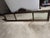 Antique 1920s Colonial Revival 3-Panel Etched Glass Wall Mirror, Carved Wood Frame, For Sale - Image 9 of 10