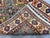 Gray, Cream and Red Kazak Wool Runner Rug, 2'9" X 6'4" For Sale - Image 14 of 15