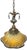 Contemporary Antique Murano and LaChaussee Art Glass Shades Ormolu Metal Pendant Light For Sale - Image 3 of 18