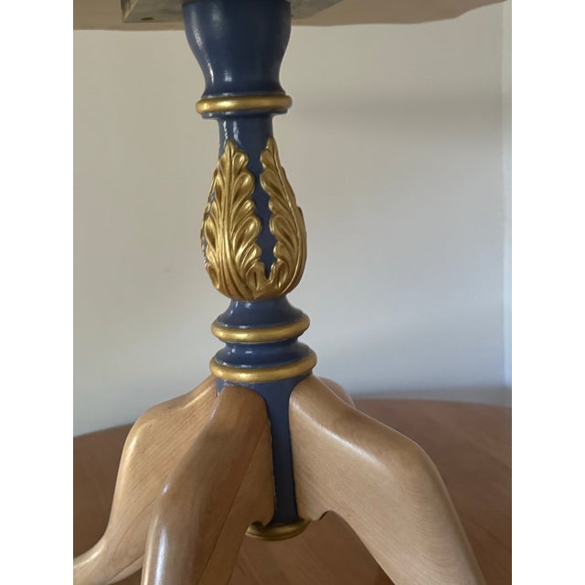 Vintage, Claw Foot, Maple Tea Table 1940s For Sale - Image 11 of 12