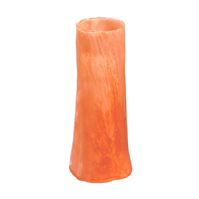 Jamie Young Sequoia Poppy Glass Decorative Vase, Small For Sale In Los Angeles - Image 6 of 6