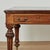 Victorian Antique English Leather Top Partners Desk or Library Table For Sale - Image 3 of 16