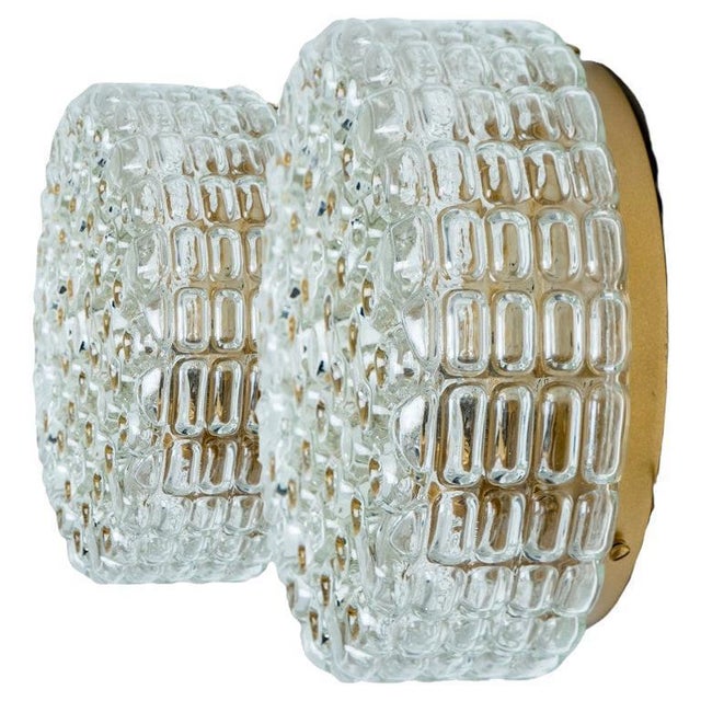 Round Clear Bubble Glass Wall Lights in the style of Helena Tynell, 1970, Set of 2 For Sale - Image 15 of 15