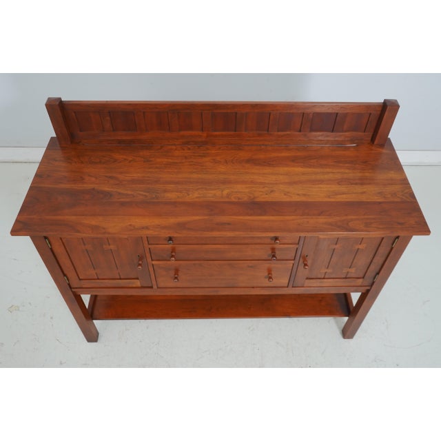 Stickley Mission Arts & Crafts Cherry Sideboard For Sale In Philadelphia - Image 6 of 18