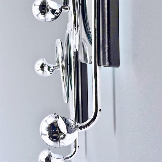 Italian Space Age Wall Coat Hooks, 1970s, Set of 5 For Sale - Image 12 of 16