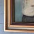 Vintage Original Still Life With Little Girl Painting Framed For Sale - Image 4 of 6