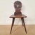 Swiss Alps Folk Art Escabelle Wooden Chair, 1820s For Sale - Image 6 of 6