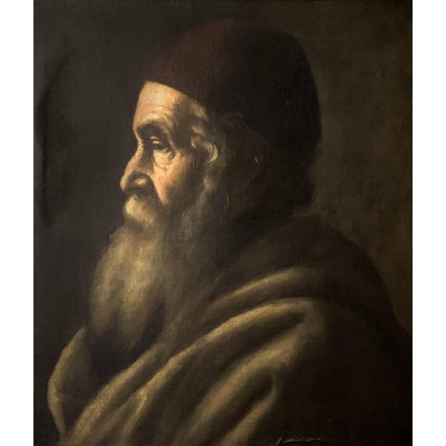Genre: Classic Subject: Portrait Medium: Oil Surface: Canvas Dimensions: 20.25" x 17.25" Dimensions w/Frame: 25.75" x 22.75"
