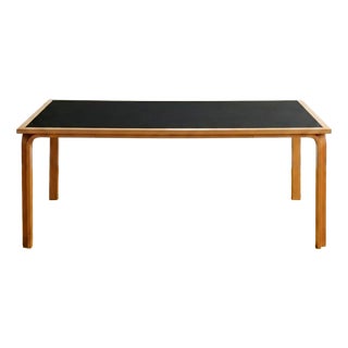 Danish Black Table from Magnus Olesen, 1960s For Sale
