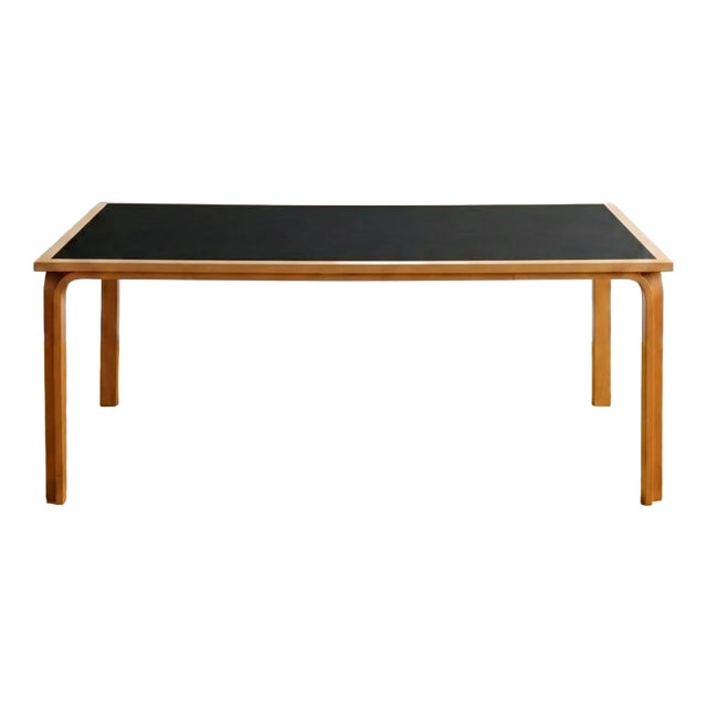 Danish Black Table from Magnus Olesen, 1960s For Sale