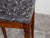 French Neoclassical Style 19th Century Wooden Table with Grey Veined Marble Top For Sale In Atlanta - Image 6 of 12