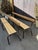 1970s Vintage School Benches, 1970s, Set of 2 For Sale - Image 5 of 10