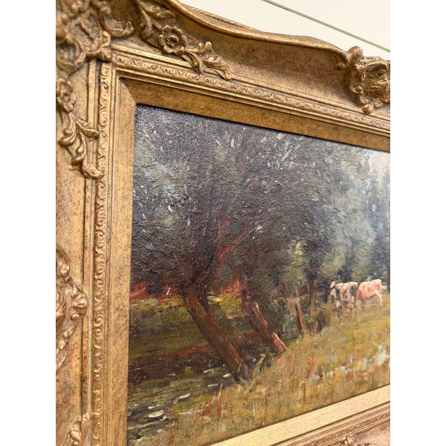 19th Century English Oil on Canvas For Sale - Image 10 of 10