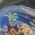 Early 20th Century Early 20th Century Chinese Ceramic Plate,Zhizheng Marked Blue Ground Golde Drawing Porcelain Plate Hand Painted Dragon Pattern For Sale - Image 5 of 10