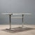 Wood Vintage Table in Wood and Aluminum, 1960s For Sale - Image 7 of 8
