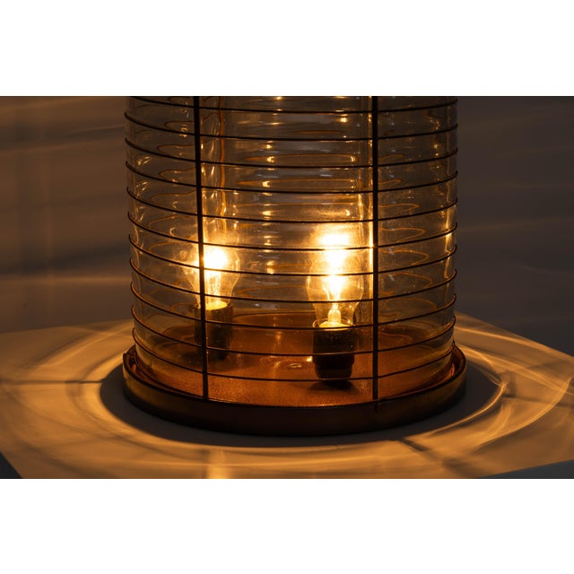 Gold Alcinoo Table Lamp by Gae Aulenti for Artemide, 1975 For Sale - Image 8 of 17