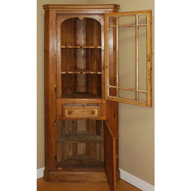 Antique Irish Corner Cupboard Chairish